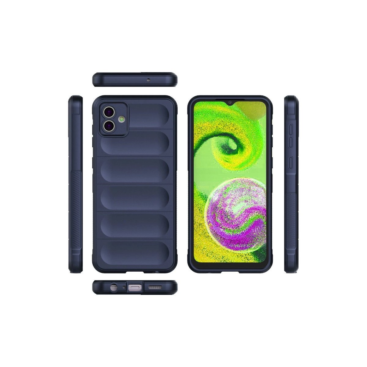 Samsung Galaxy A04e Kılıf Optimum Silikon - Lacivert Samsung Galaxy A04e Kılıf Optimum Silikon - Lacivert