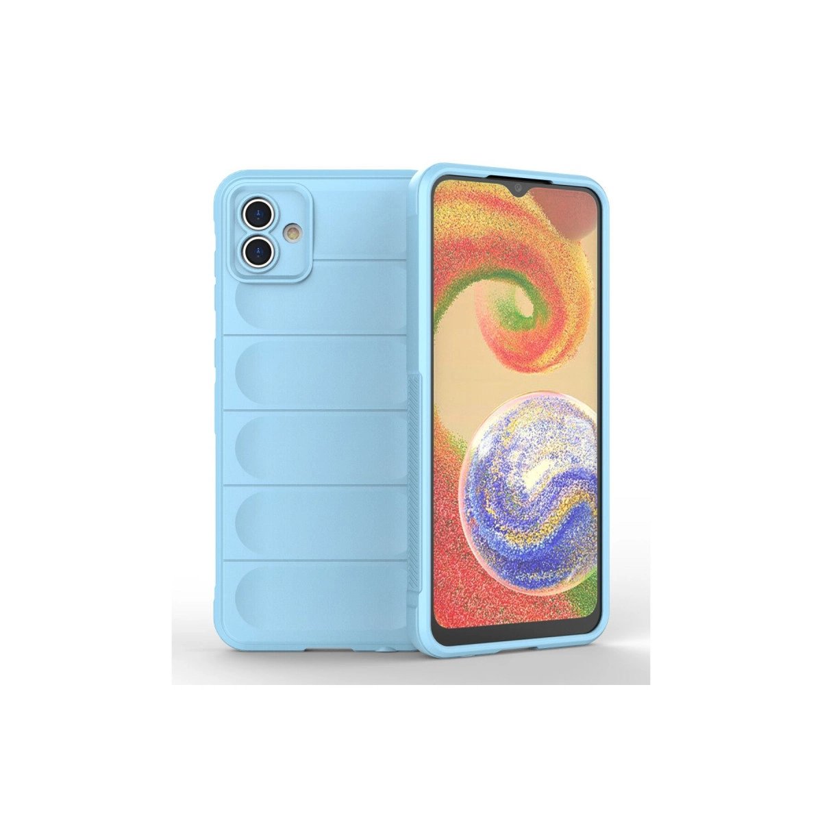 Samsung Galaxy A04e Kılıf Optimum Silikon - Sky Blue Samsung Galaxy A04e Kılıf Optimum Silikon - Sky Blue