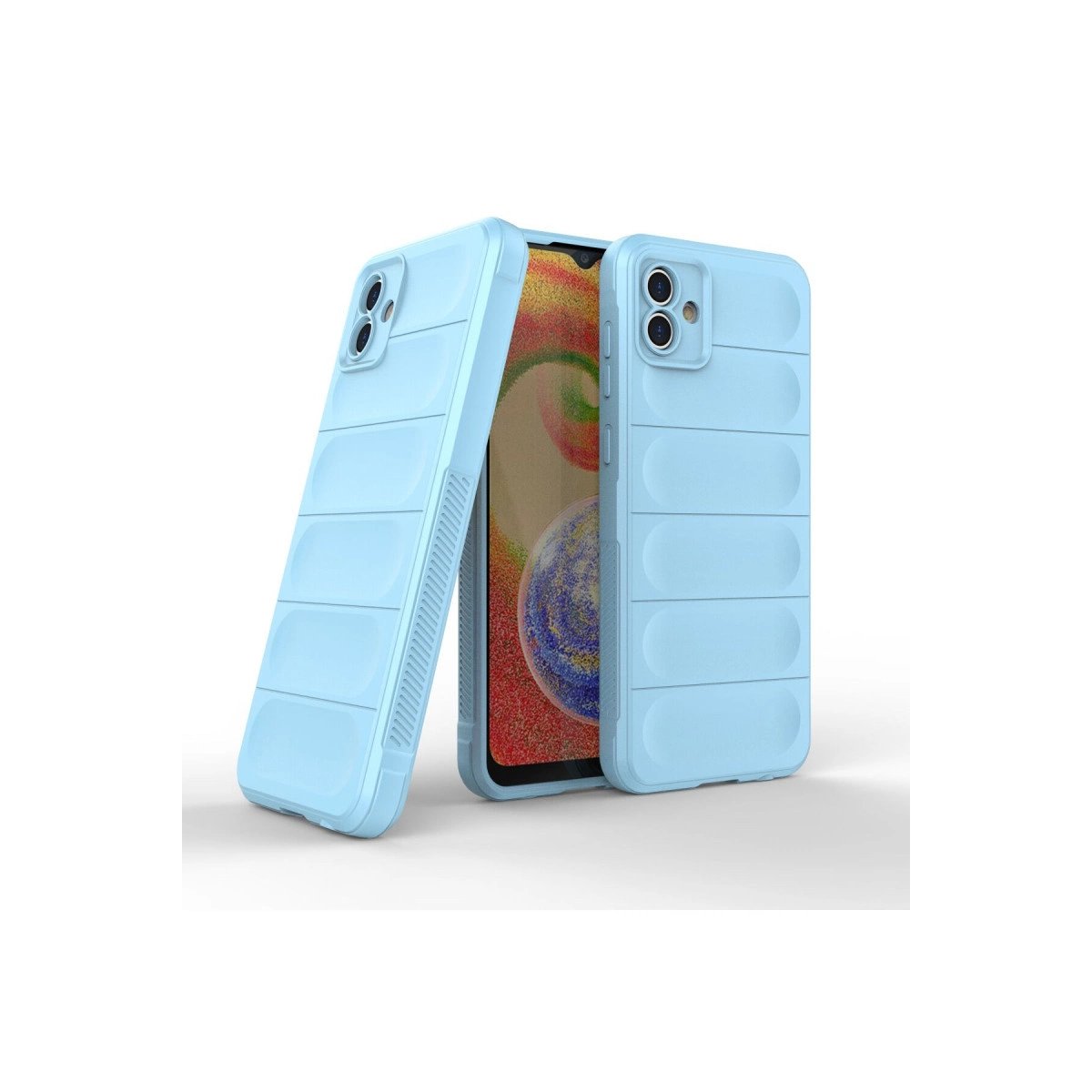 Samsung Galaxy A04e Kılıf Optimum Silikon - Sky Blue Samsung Galaxy A04e Kılıf Optimum Silikon - Sky Blue