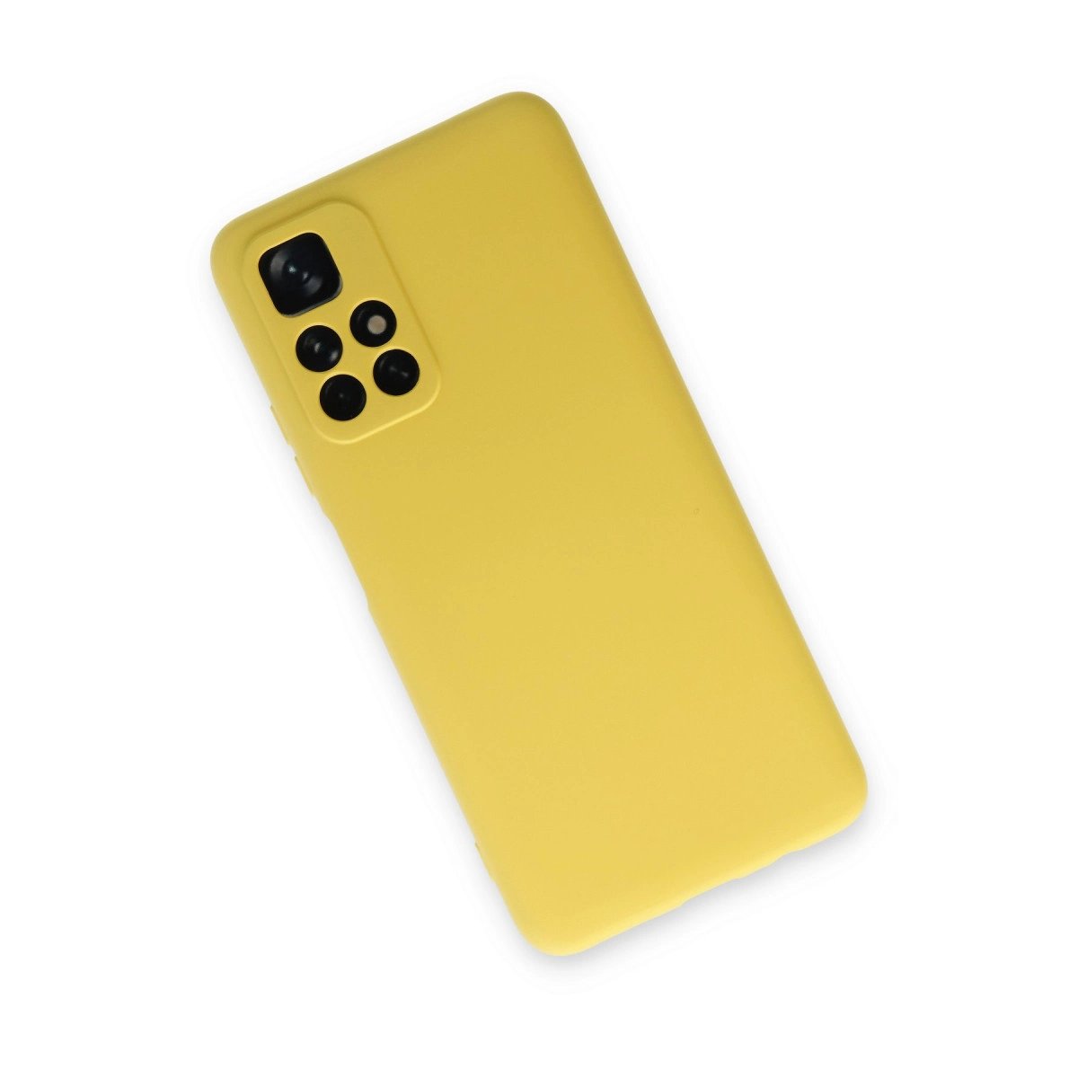 Xiaomi Redmi Note 11t Kılıf Nano İçi Kadife Silikon - Sarı Xiaomi Redmi Note 11t Kılıf Nano İçi Kadife Silikon - Sarı