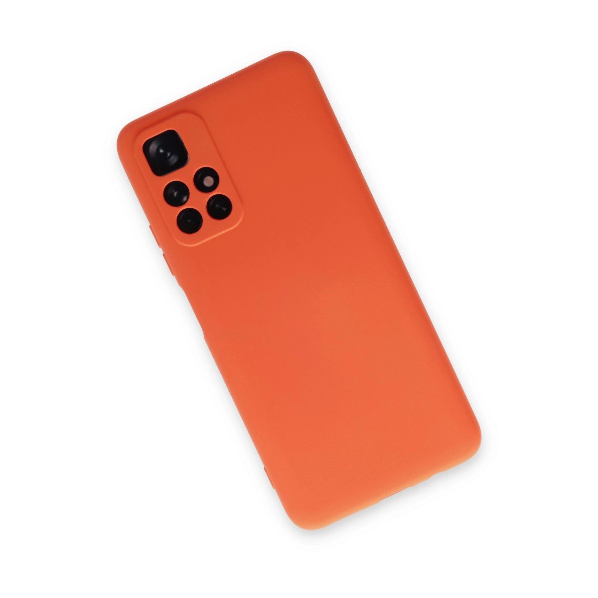 Xiaomi Redmi Note 11t Kılıf Nano İçi Kadife Silikon - Turuncu Xiaomi Redmi Note 11t Kılıf Nano İçi Kadife Silikon - Turuncu