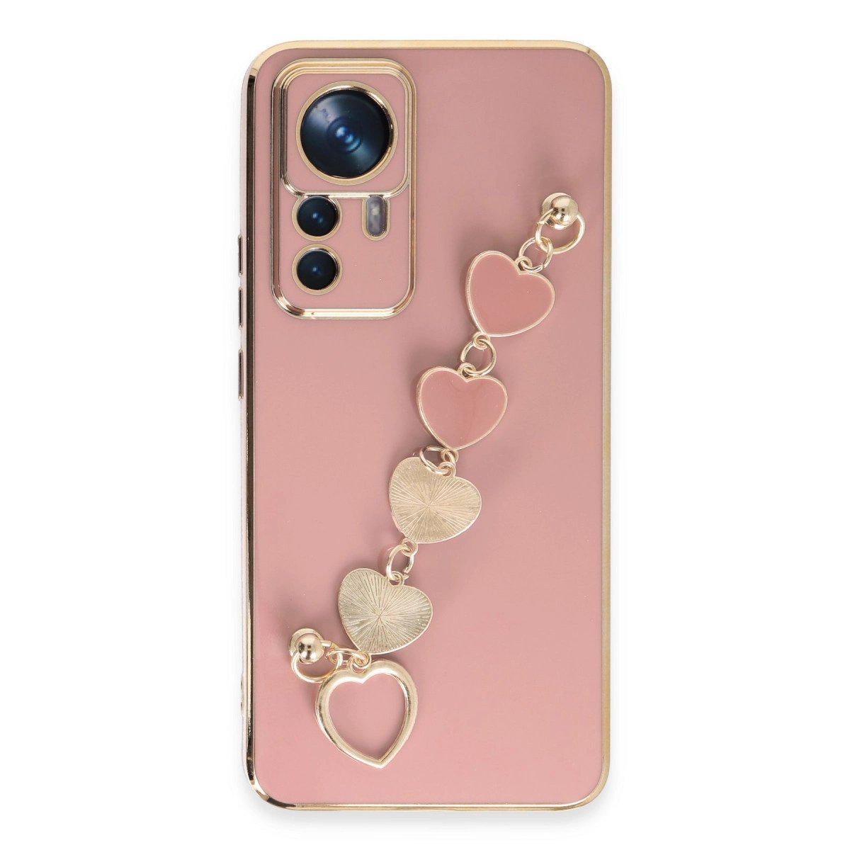 Xiaomi Mi 12t Pro Kılıf Esila Silikon - Pudra Xiaomi Mi 12t Pro Kılıf Esila Silikon - Pudra