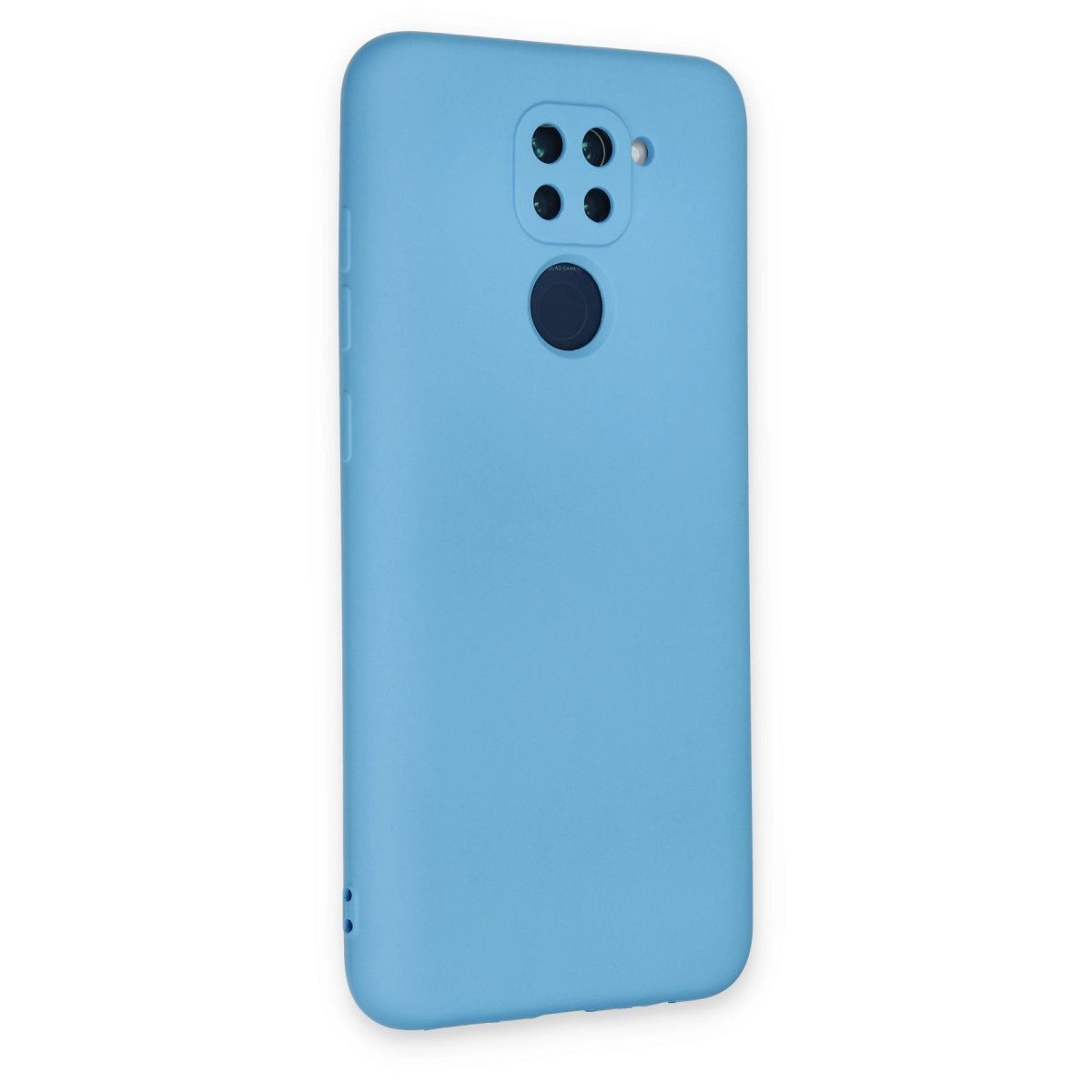 Xiaomi Redmi Note 9 Kılıf Nano İçi Kadife Silikon - Mavi Xiaomi Redmi Note 9 Kılıf Nano İçi Kadife Silikon - Mavi
