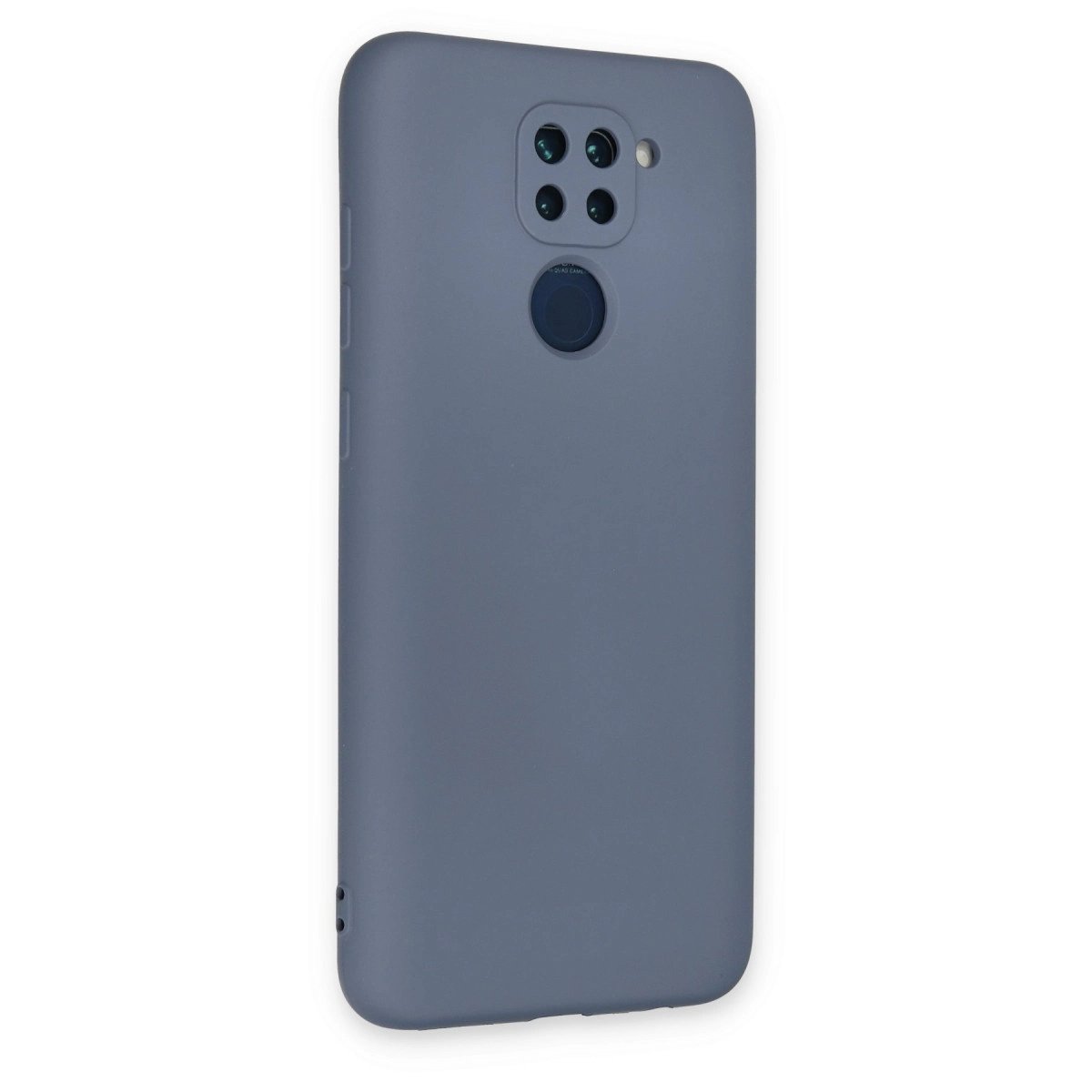 Xiaomi Redmi Note 9 Kılıf Nano İçi Kadife Silikon - Gri Xiaomi Redmi Note 9 Kılıf Nano İçi Kadife Silikon - Gri