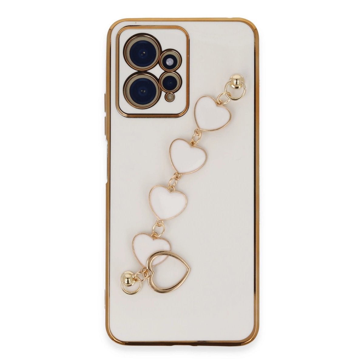 Xiaomi Redmi Note 12 4g Kılıf Esila Silikon - Beyaz