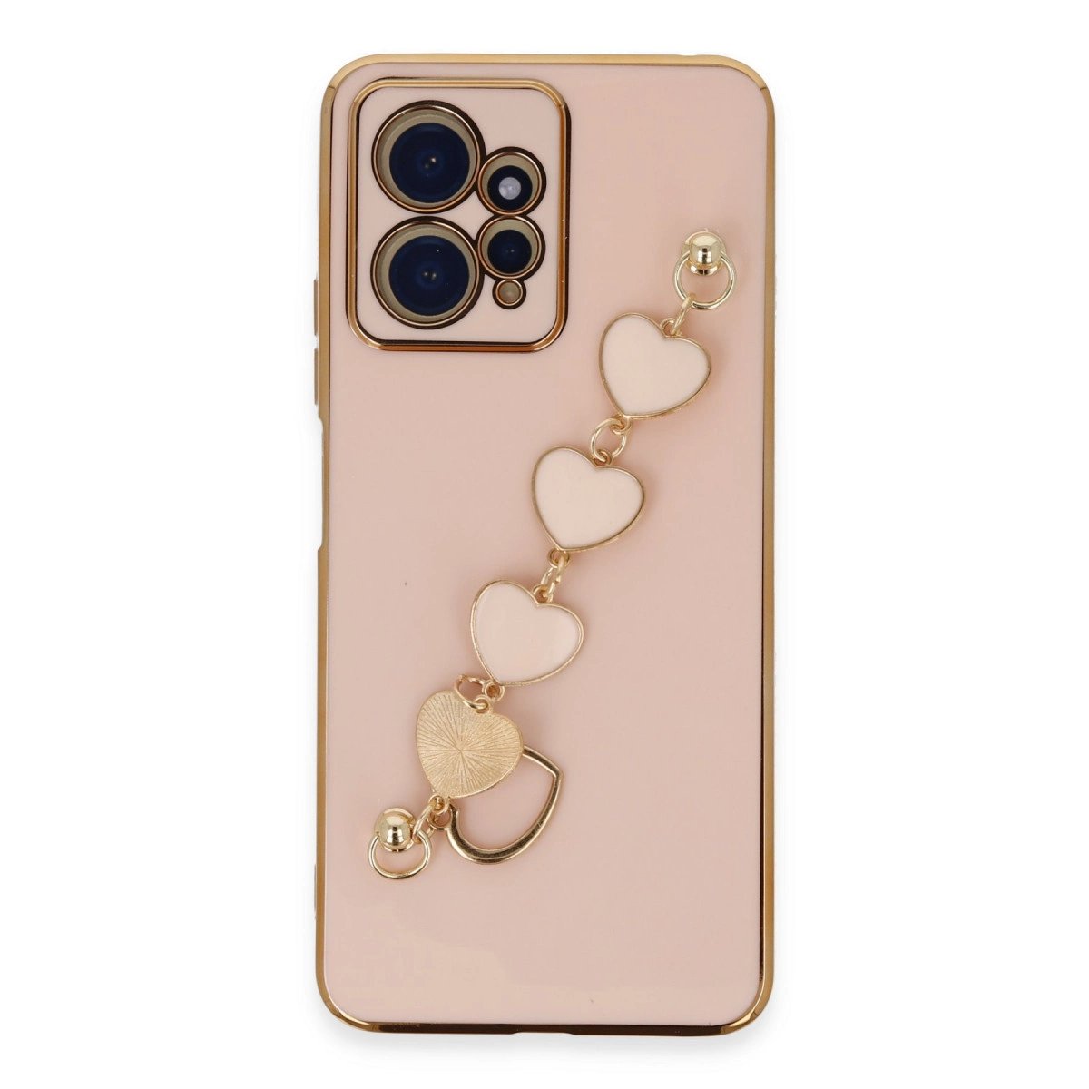 Xiaomi Redmi Note 12 4g Kılıf Esila Silikon - Pudra Xiaomi Redmi Note 12 4g Kılıf Esila Silikon - Pudra