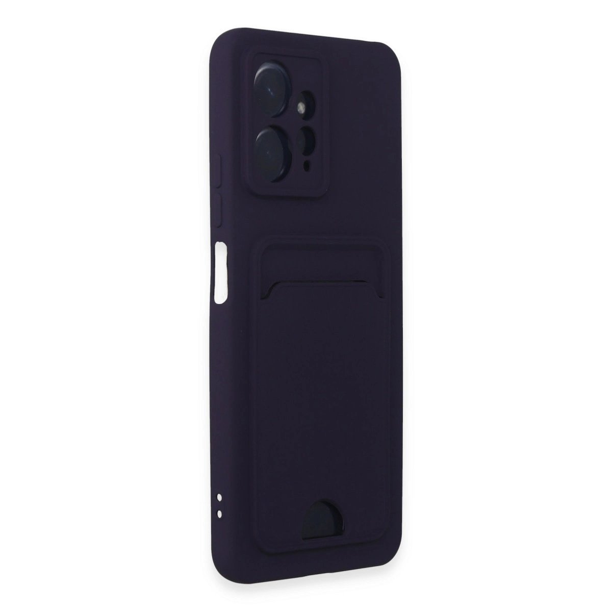 Xiaomi Redmi Note 12 4g Kılıf Kelvin Kartvizitli Silikon - Derin Mor Xiaomi Redmi Note 12 4g Kılıf Kelvin Kartvizitli Silikon - Derin Mor