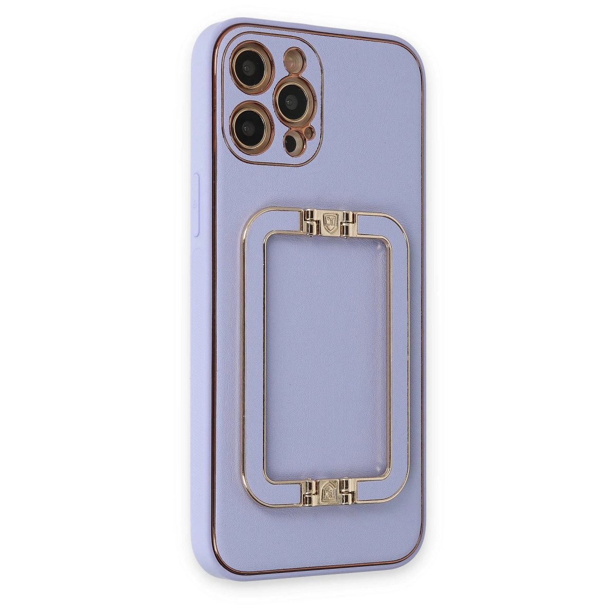 İphone 12 Pro Kılıf Coco Elit Kapak - Lila İphone 12 Pro Kılıf Coco Elit Kapak - Lila