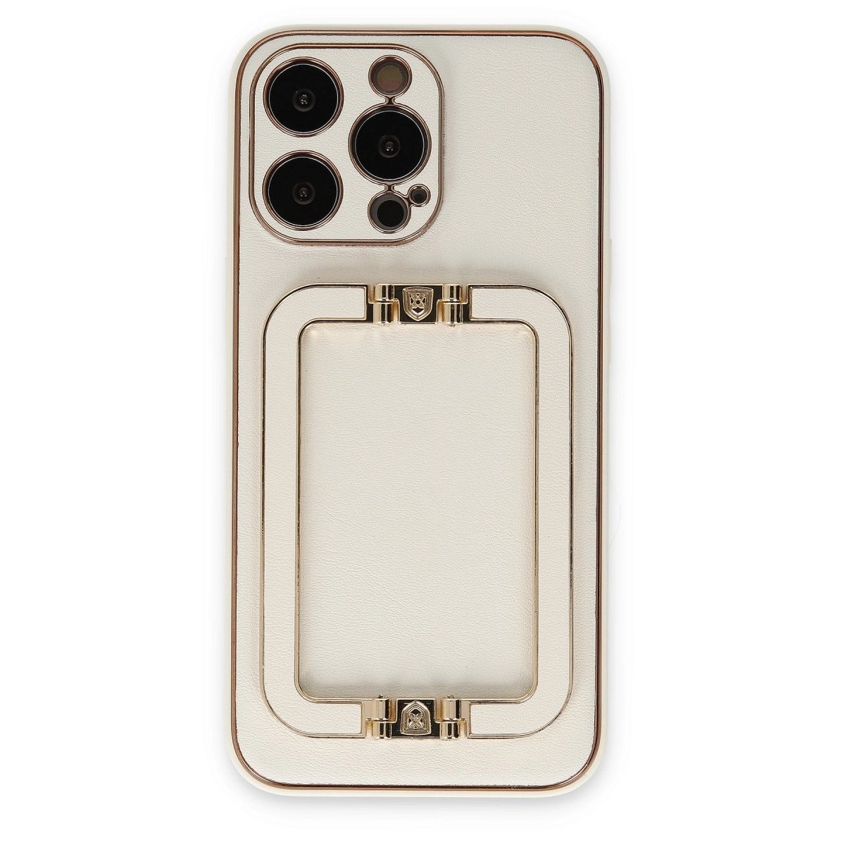 İphone 13 Pro Max Kılıf Coco Elit Kapak - Beyaz İphone 13 Pro Max Kılıf Coco Elit Kapak - Beyaz