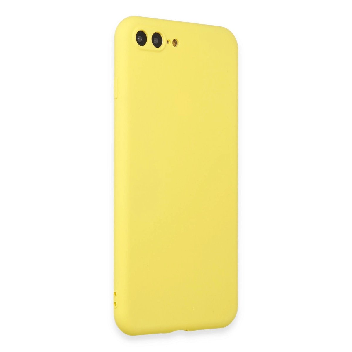 İphone 7 Plus Kılıf First Silikon - Sarı İphone 7 Plus Kılıf First Silikon - Sarı