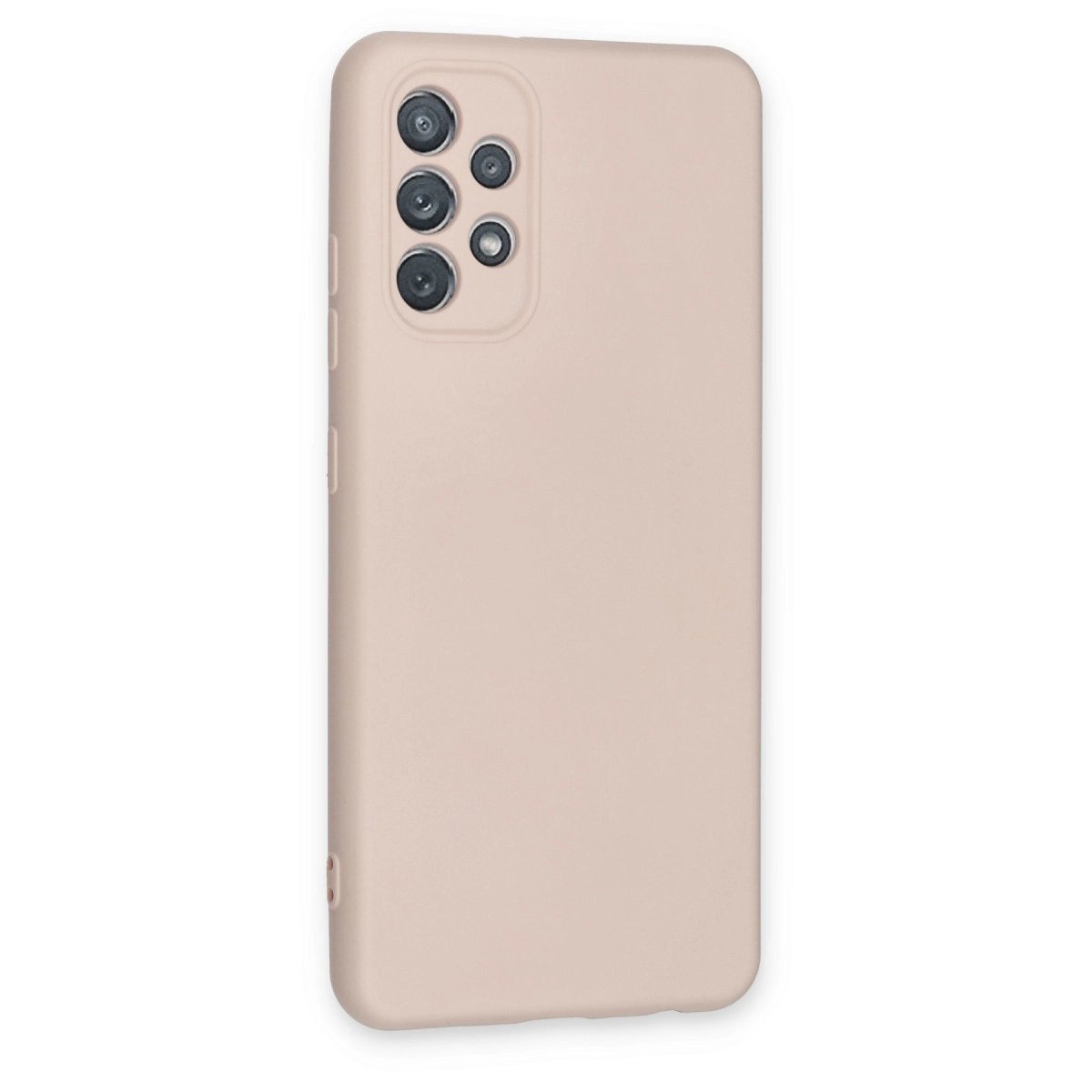 Samsung Galaxy A72 Kılıf Nano İçi Kadife Silikon - Pudra Samsung Galaxy A72 Kılıf Nano İçi Kadife Silikon - Pudra