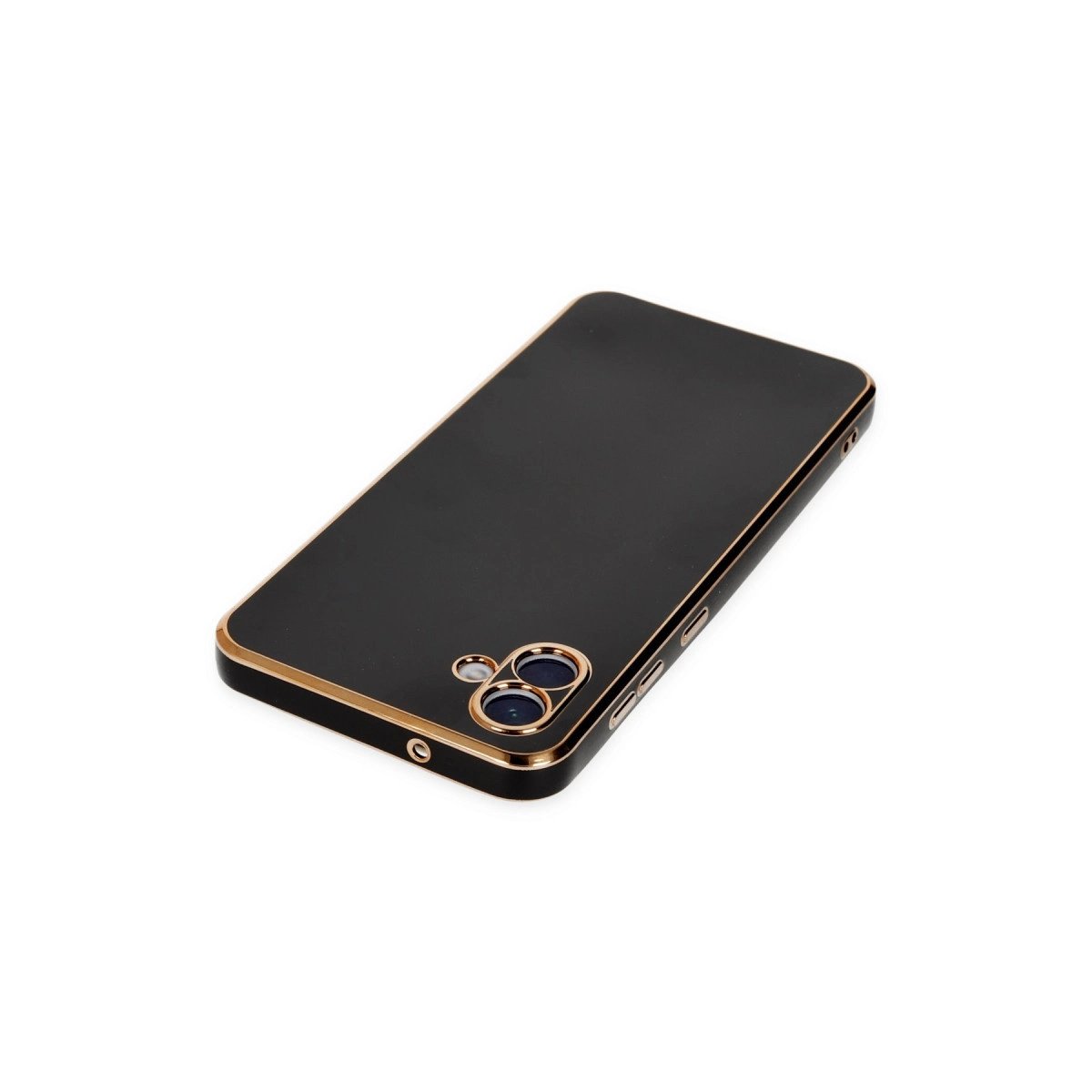 Samsung Galaxy A04e Kılıf Volet Silikon - Siyah Samsung Galaxy A04e Kılıf Volet Silikon - Siyah