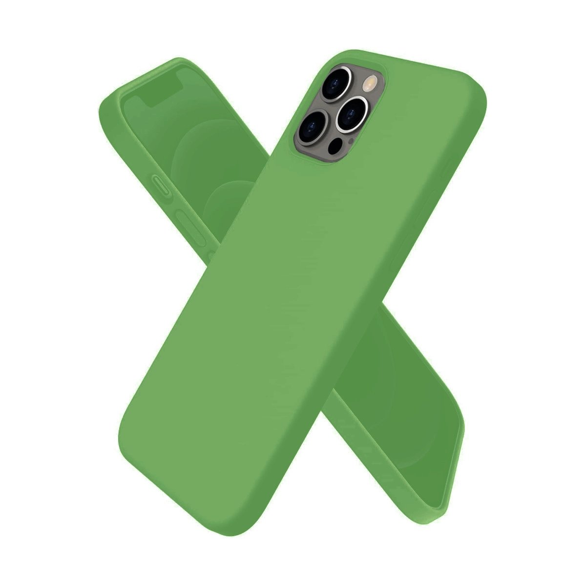 İphone 12 Pro Max Kılıf First Silikon - Yeşil İphone 12 Pro Max Kılıf First Silikon - Yeşil