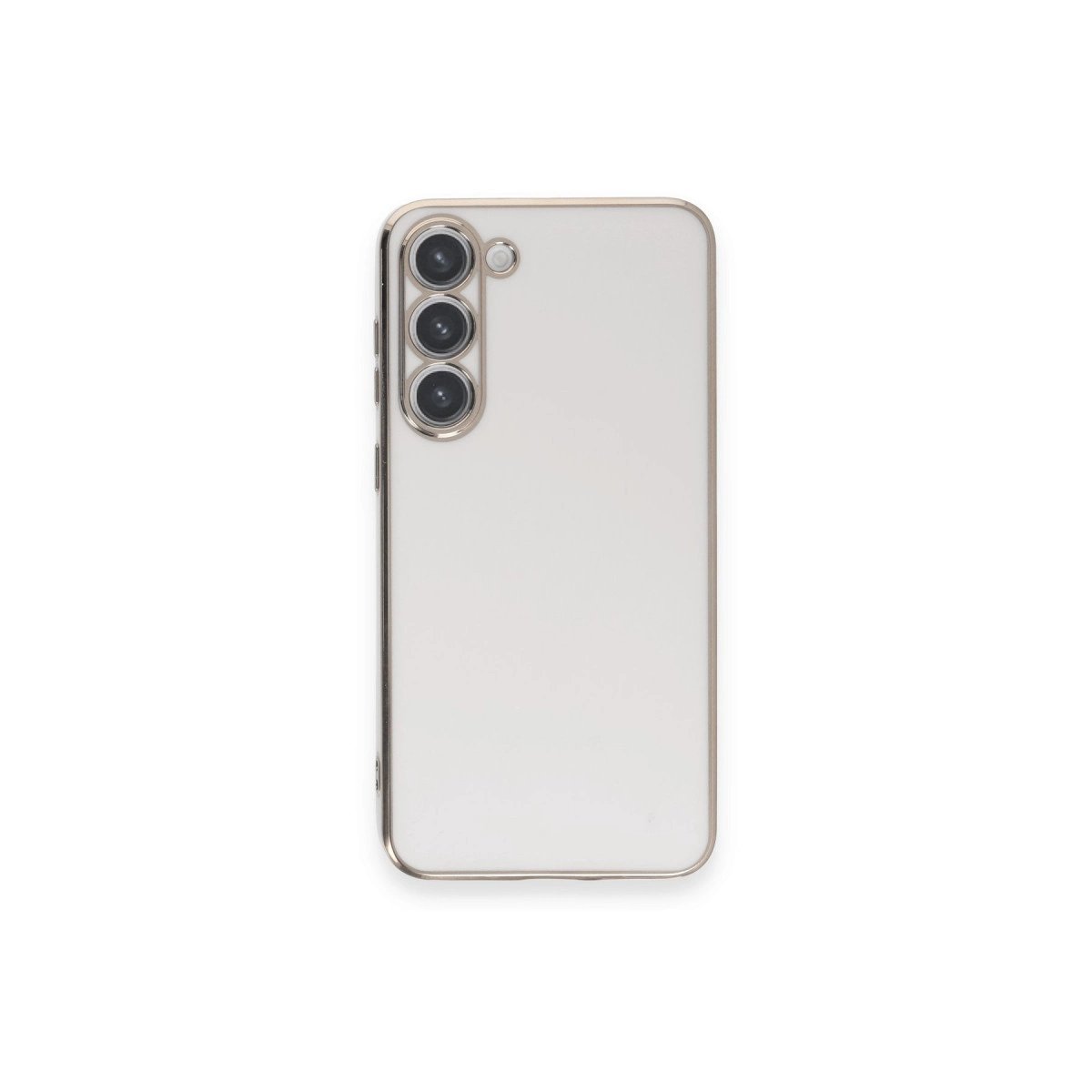Samsung Galaxy S23 Plus Kılıf Volet Silikon - Beyaz