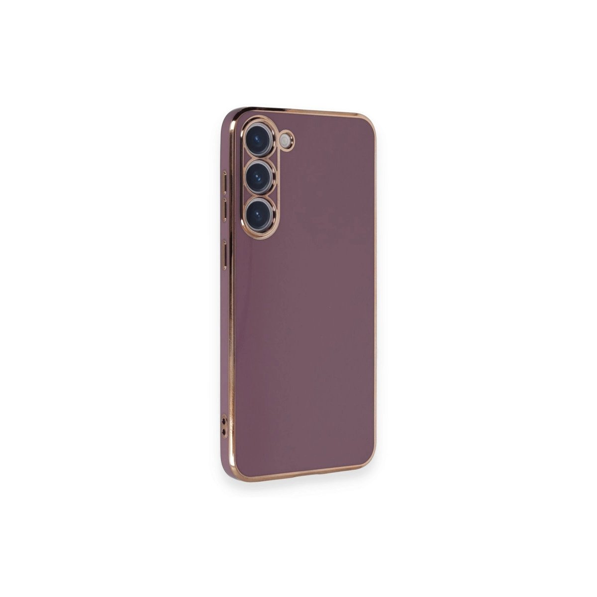 Samsung Galaxy S23 Plus Kılıf Volet Silikon - Mor