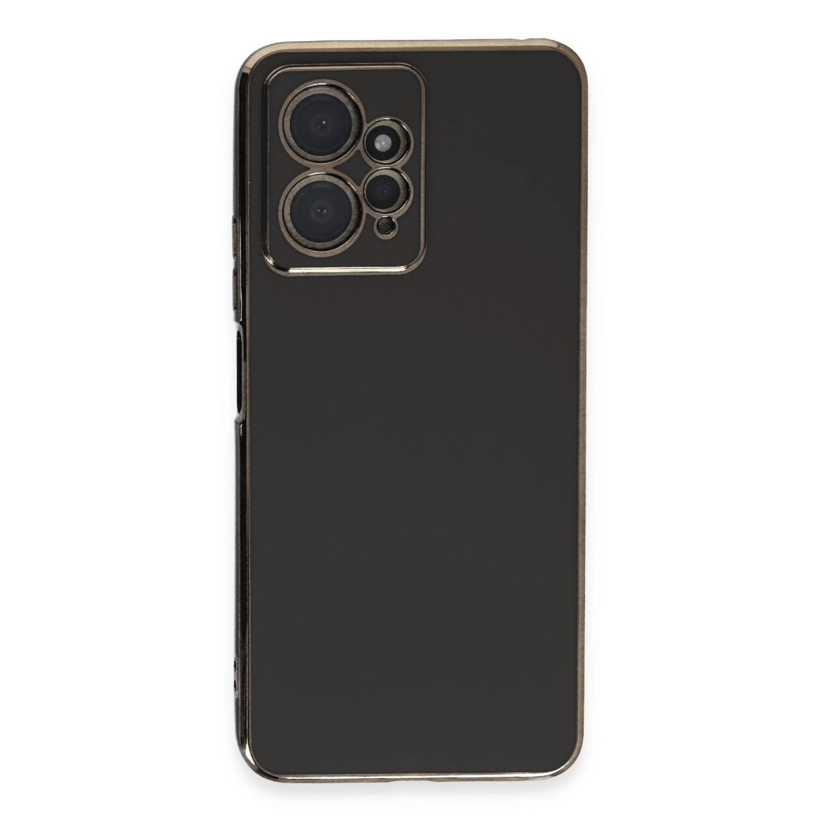 Xiaomi Redmi Note 12 4g Kılıf Volet Silikon - Siyah