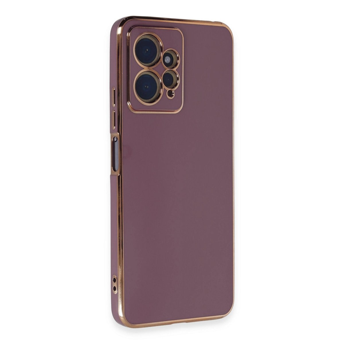 Xiaomi Redmi Note 12 4g Kılıf Volet Silikon - Mor Xiaomi Redmi Note 12 4g Kılıf Volet Silikon - Mor