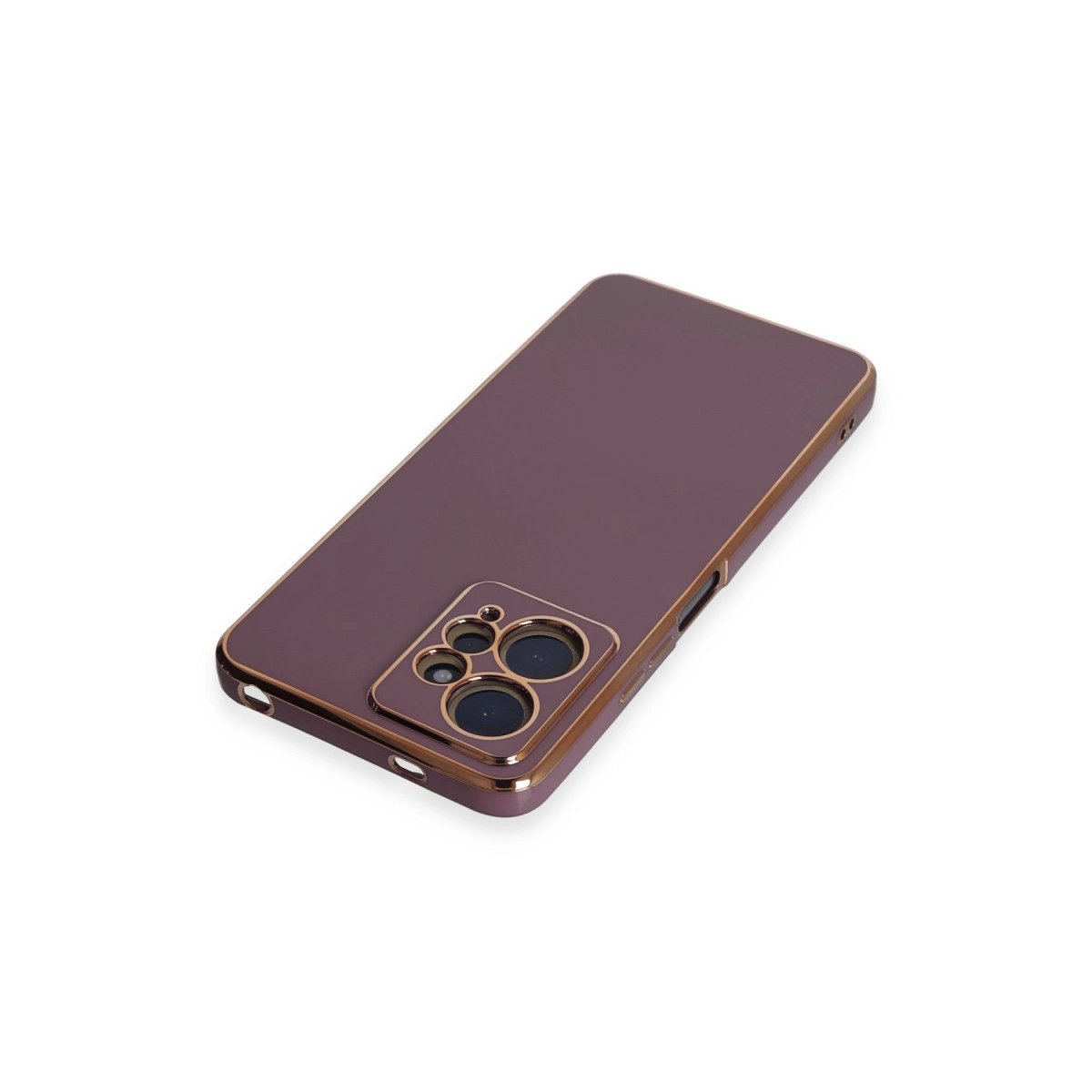 Xiaomi Redmi Note 12 4g Kılıf Volet Silikon - Mor Xiaomi Redmi Note 12 4g Kılıf Volet Silikon - Mor