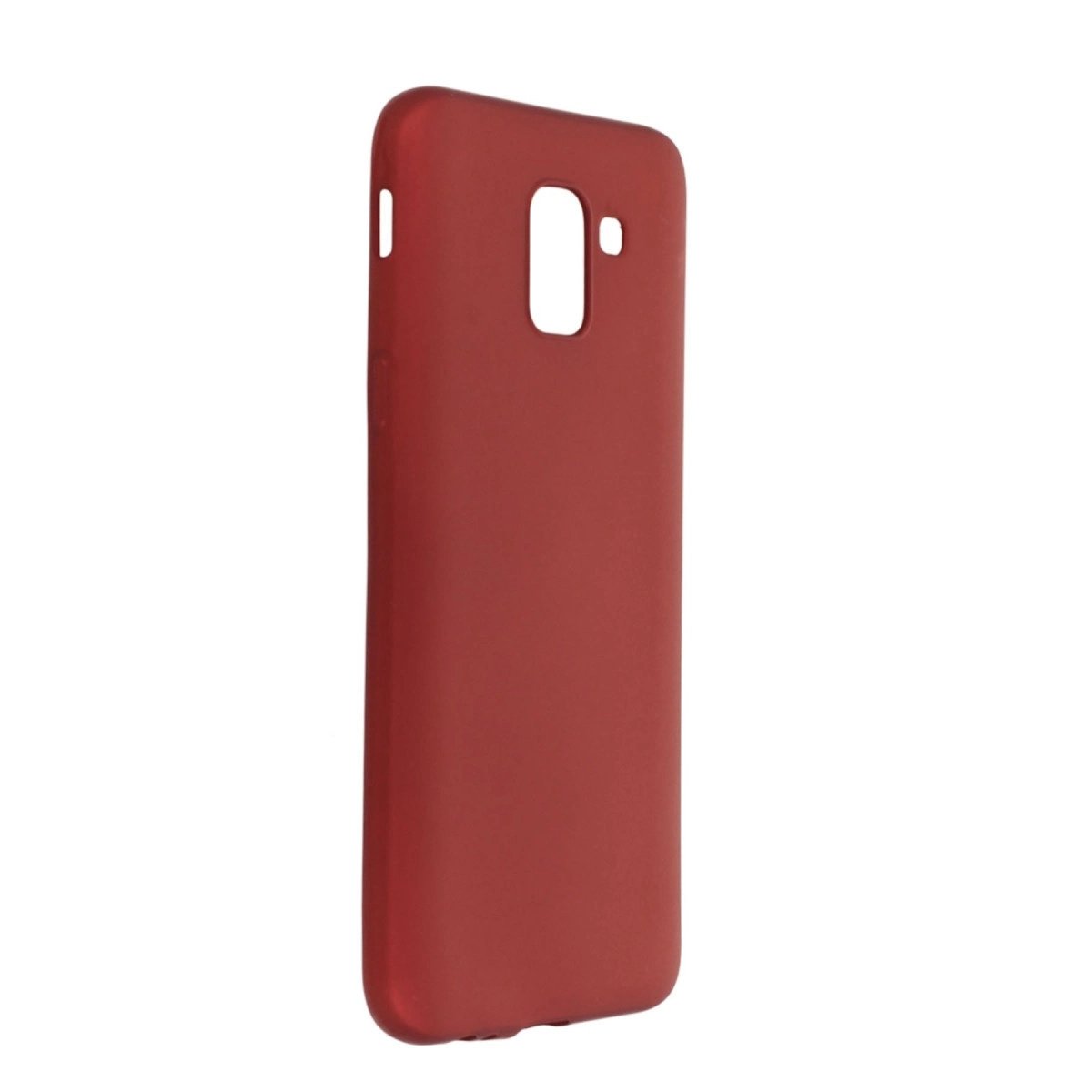 Samsung Galaxy J6 Kılıf First Silikon - Bordo Samsung Galaxy J6 Kılıf First Silikon - Bordo