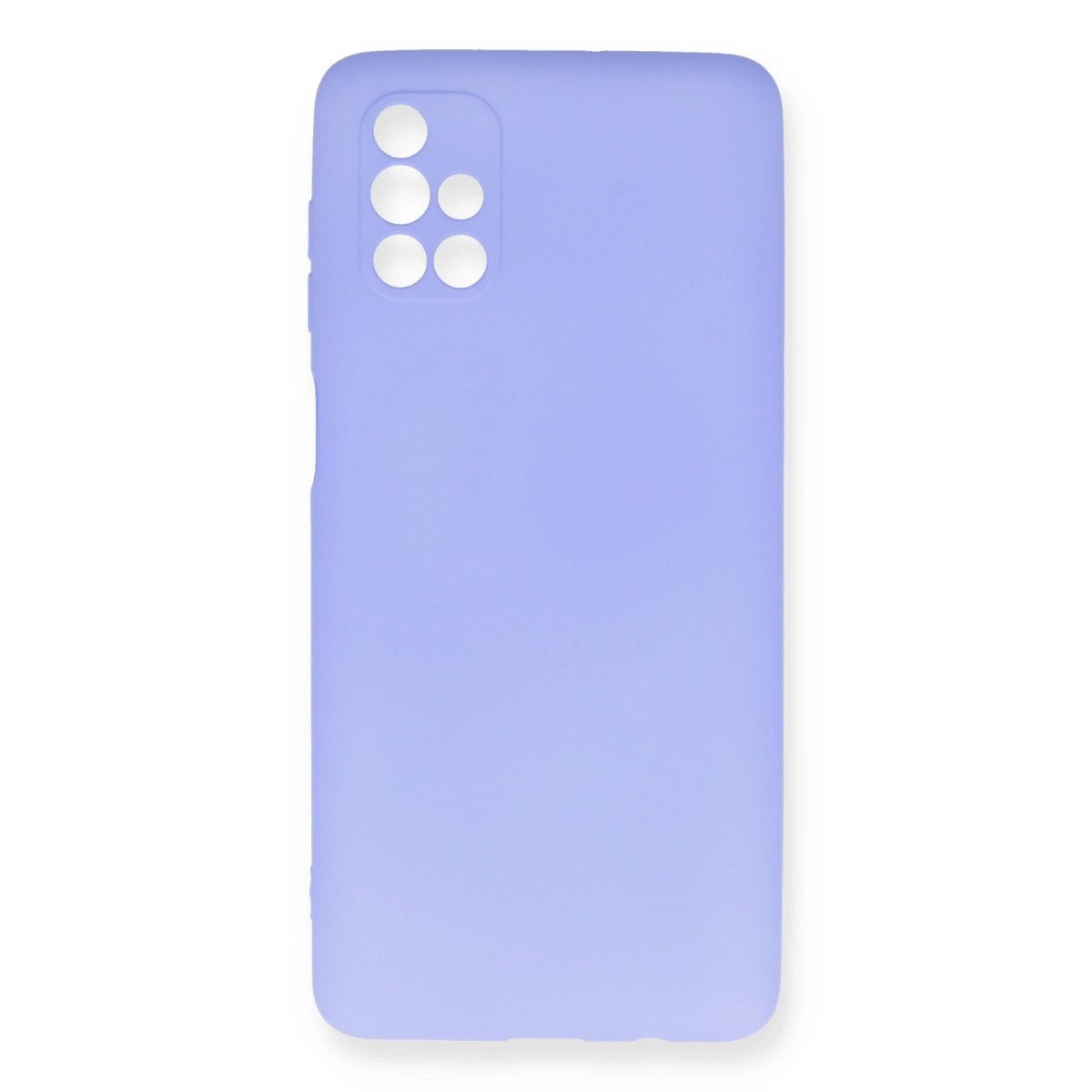 Samsung Galaxy M51 Kılıf First Silikon - Lila