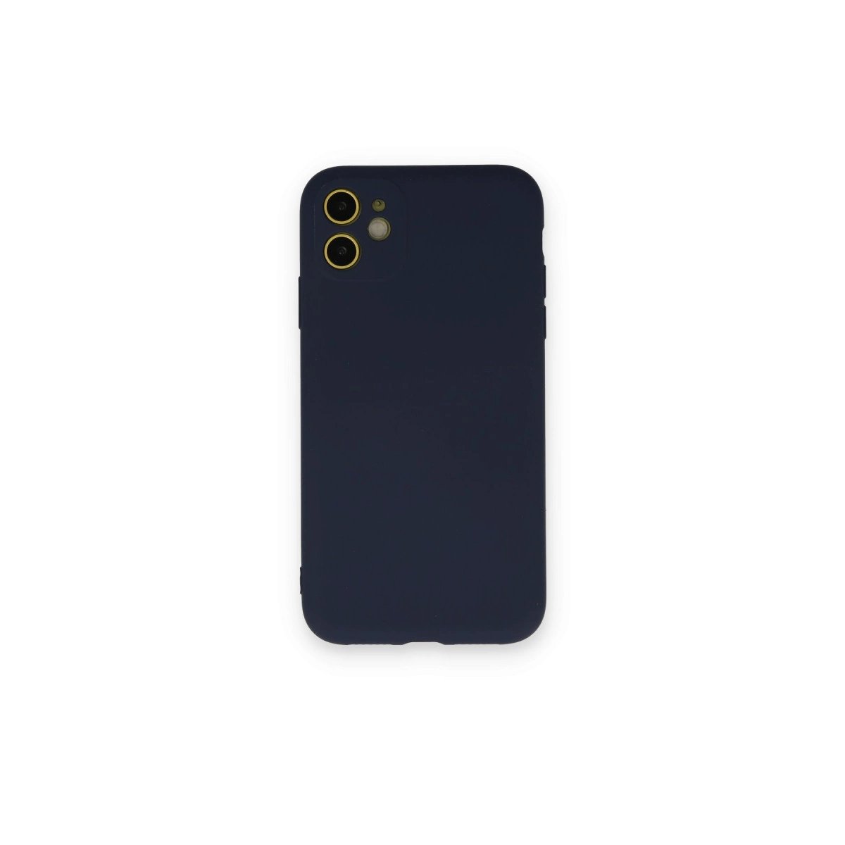 İphone 12 Mini Kılıf Nano İçi Kadife Silikon - Lacivert İphone 12 Mini Kılıf Nano İçi Kadife Silikon - Lacivert