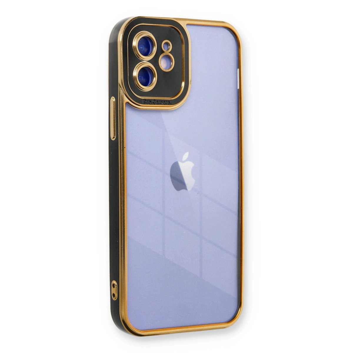İphone 12 Kılıf Liva Lens Silikon - Siyah İphone 12 Kılıf Liva Lens Silikon - Siyah