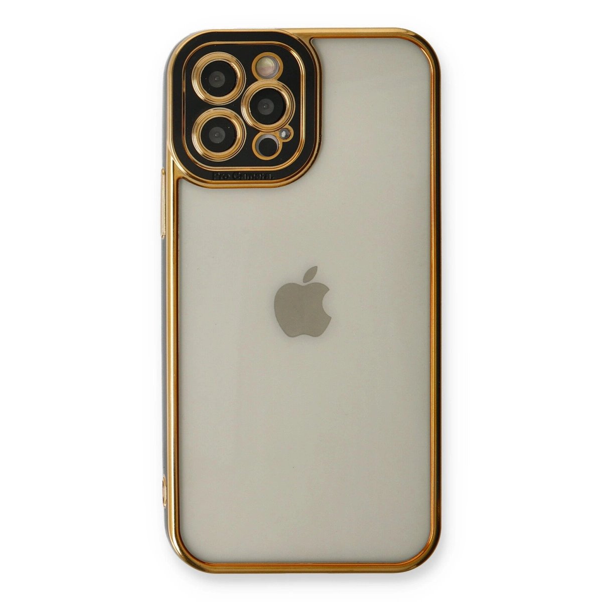 İphone 12 Pro Kılıf Liva Lens Silikon - Siyah İphone 12 Pro Kılıf Liva Lens Silikon - Siyah
