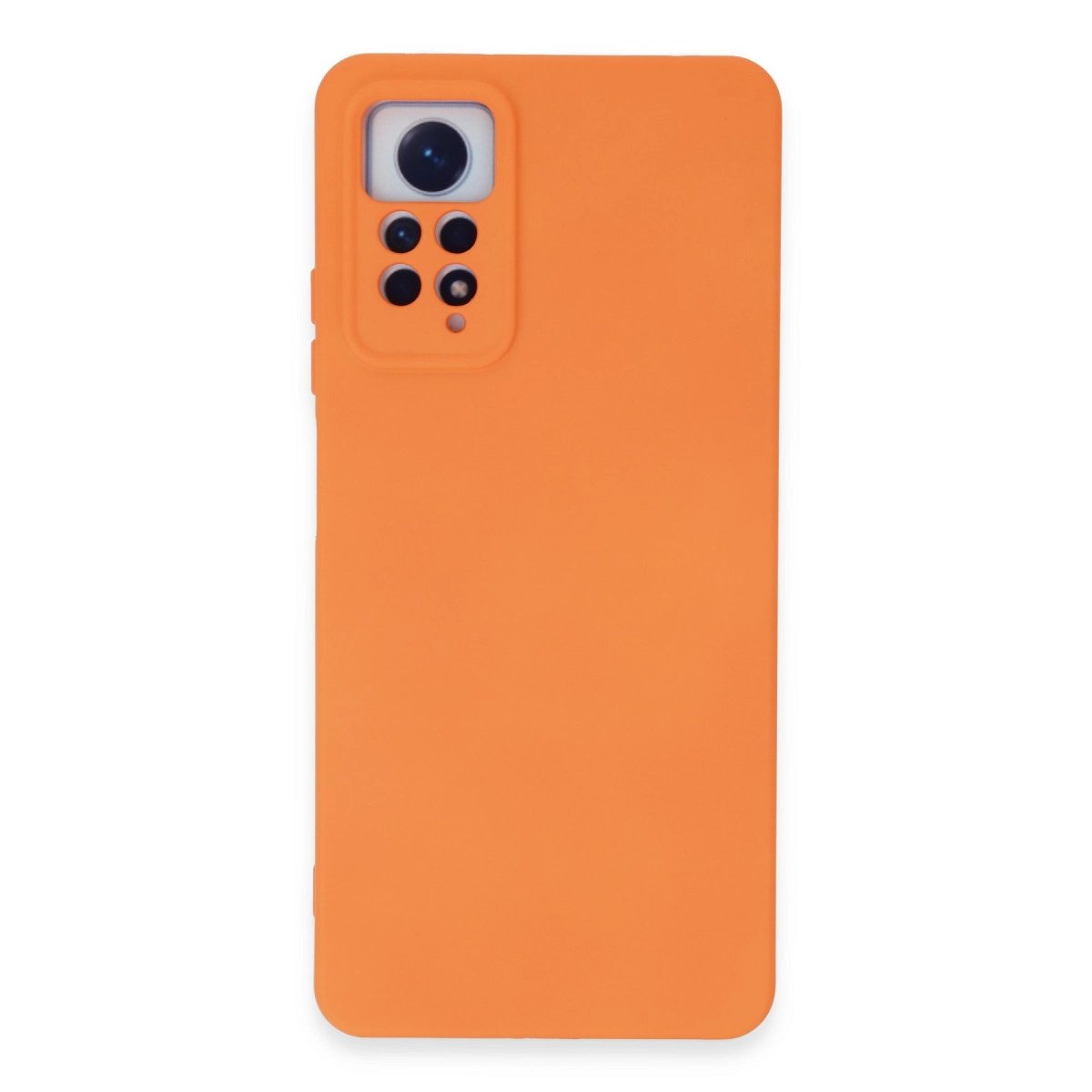 Xiaomi Redmi Note 12 Pro 4g Kılıf Nano İçi Kadife Silikon - Turuncu Xiaomi Redmi Note 12 Pro 4g Kılıf Nano İçi Kadife Silikon - Turuncu