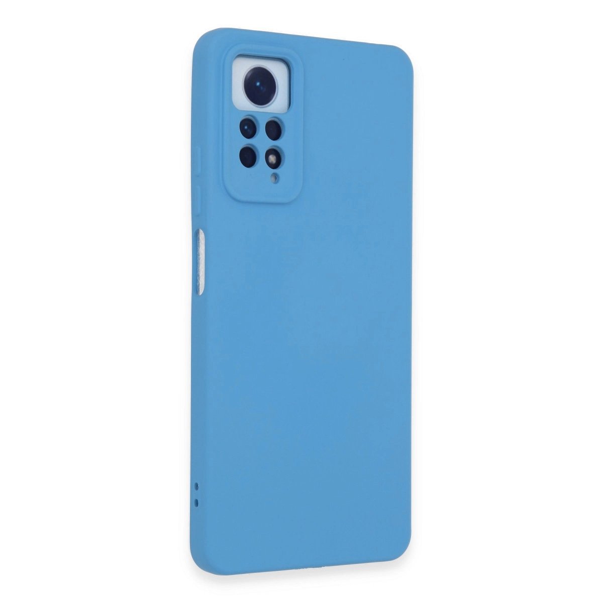 Xiaomi Redmi Note 12 Pro 4g Kılıf Nano İçi Kadife Silikon - Mavi Xiaomi Redmi Note 12 Pro 4g Kılıf Nano İçi Kadife Silikon - Mavi