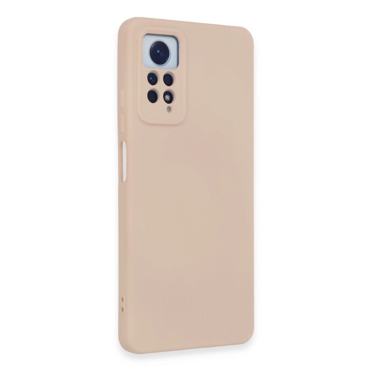 Xiaomi Redmi Note 12 Pro 4g Kılıf Nano İçi Kadife Silikon - Pudra