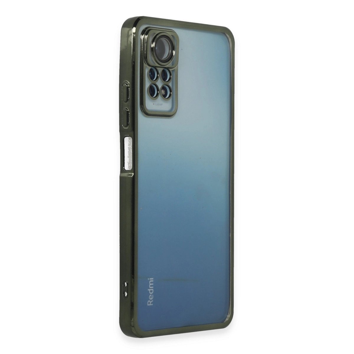 Xiaomi Redmi Note 12 Pro 4g Kılıf Razer Lensli Silikon - Yeşil Xiaomi Redmi Note 12 Pro 4g Kılıf Razer Lensli Silikon - Yeşil