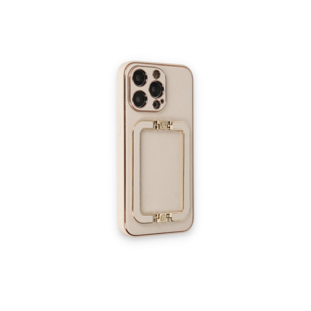 İphone 14 Pro Max Kılıf Coco Elit Kapak - Gold İphone 14 Pro Max Kılıf Coco Elit Kapak - Gold