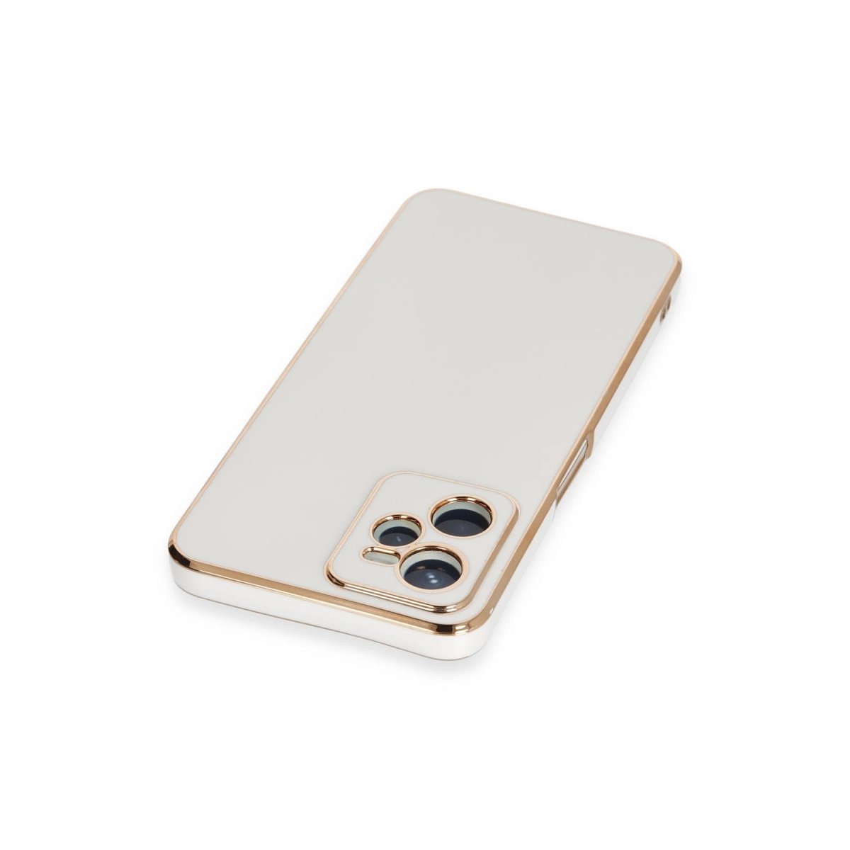 Realme C35 Kılıf Volet Silikon - Beyaz Realme C35 Kılıf Volet Silikon - Beyaz