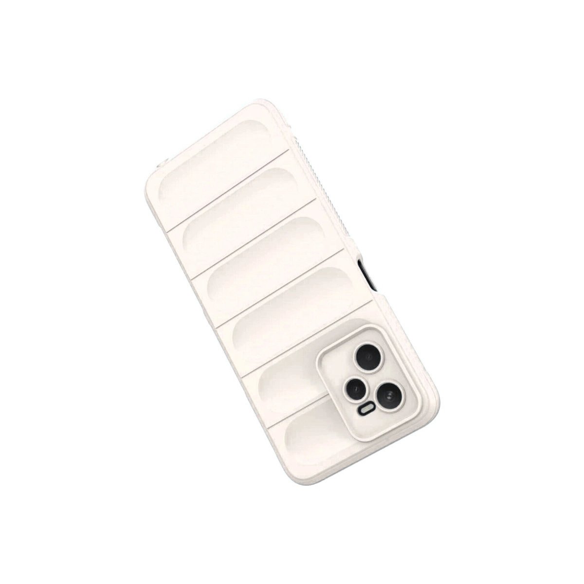 Realme C35 Kılıf Optimum Silikon - Krem Realme C35 Kılıf Optimum Silikon - Krem