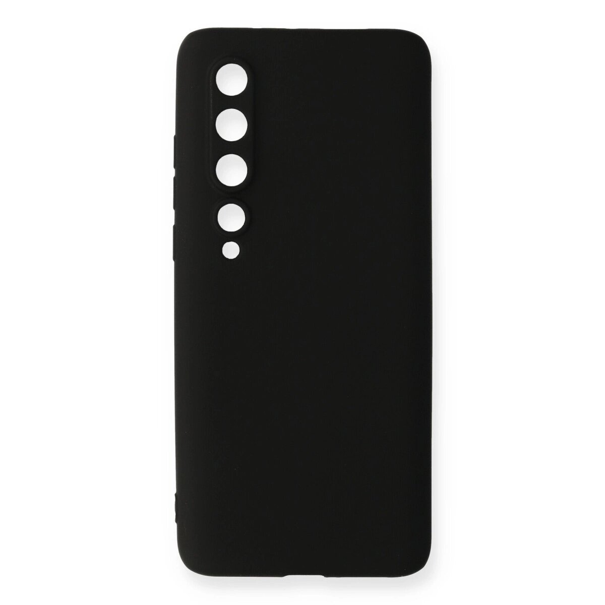 Xiaomi Mi 10 Kılıf First Silikon - Siyah