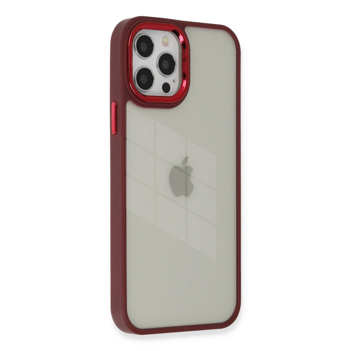 İphone 12 Pro Max Kılıf Dora Kapak - Kırmızı