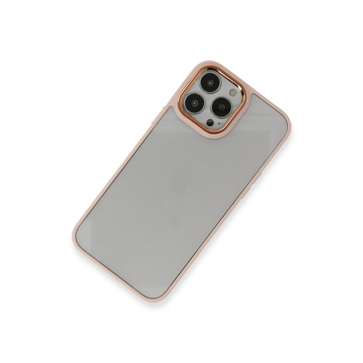 İphone 13 Pro Max Kılıf Dora Kapak - Pudra