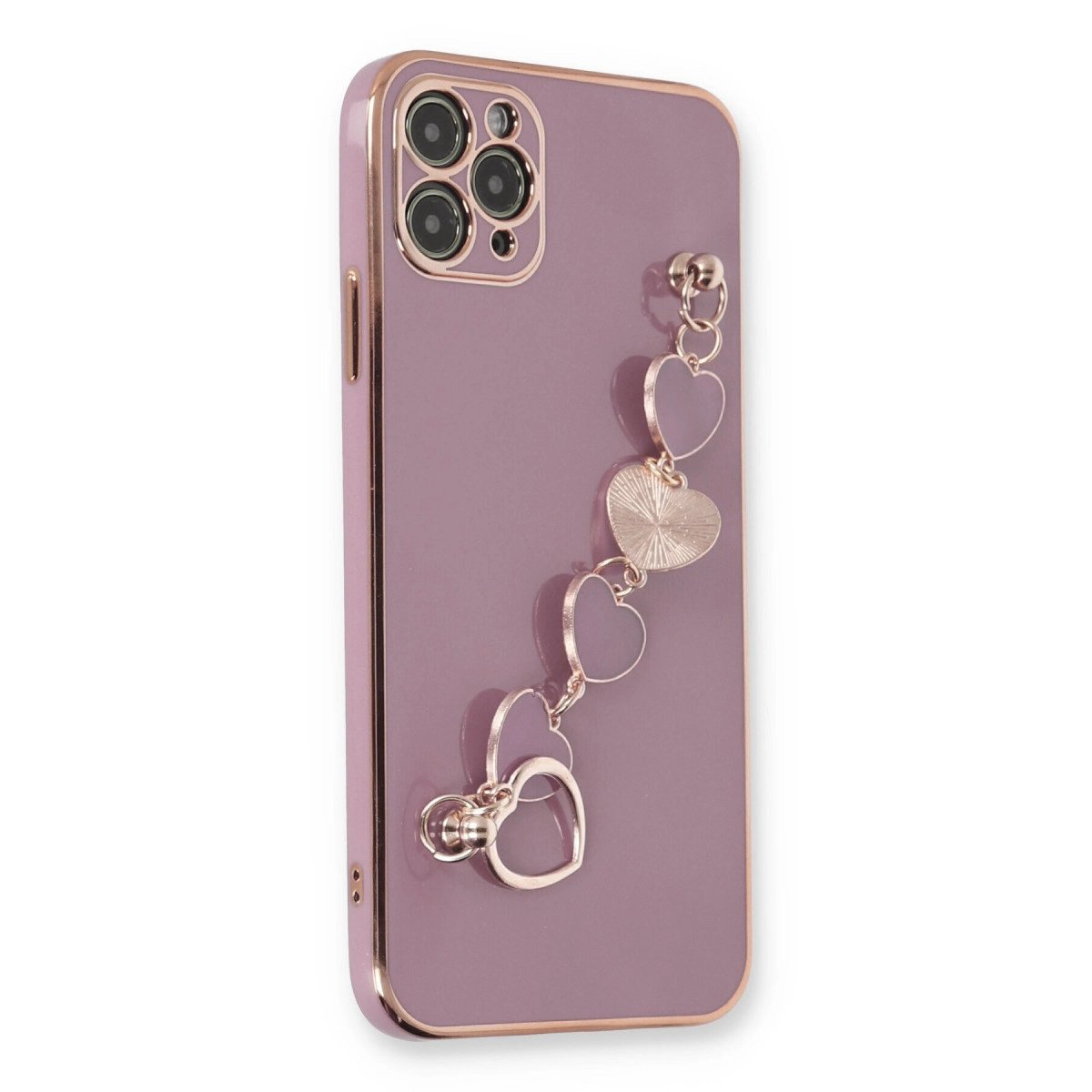 İphone 11 Pro Kılıf Esila Silikon - Mor İphone 11 Pro Kılıf Esila Silikon - Mor