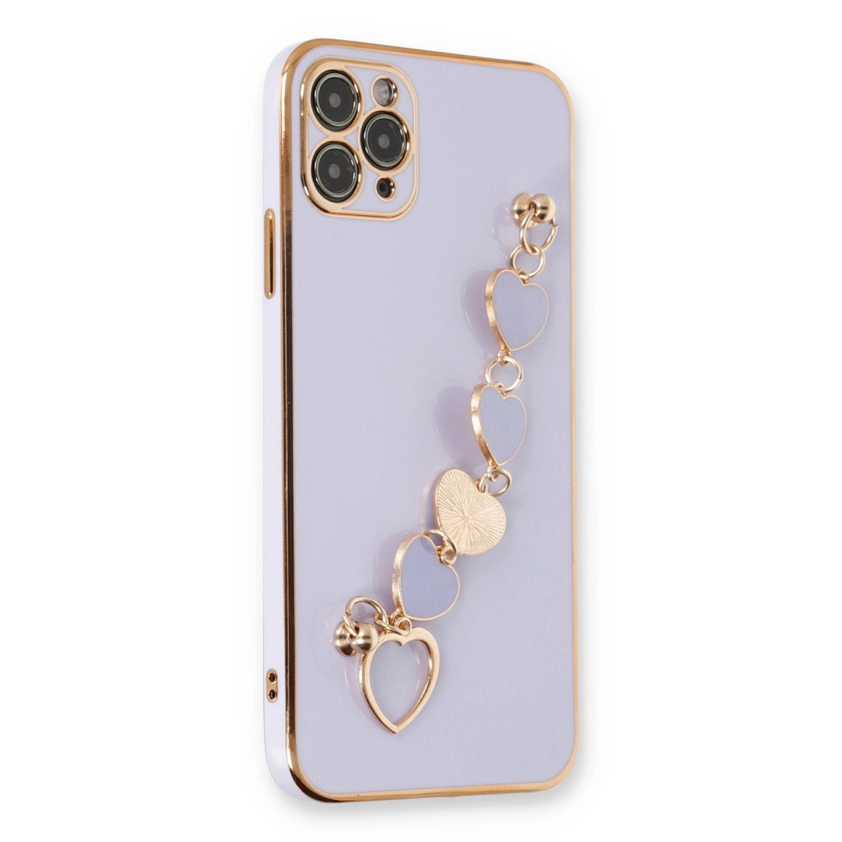 İphone 11 Pro Max Kılıf Esila Silikon - Lila İphone 11 Pro Max Kılıf Esila Silikon - Lila