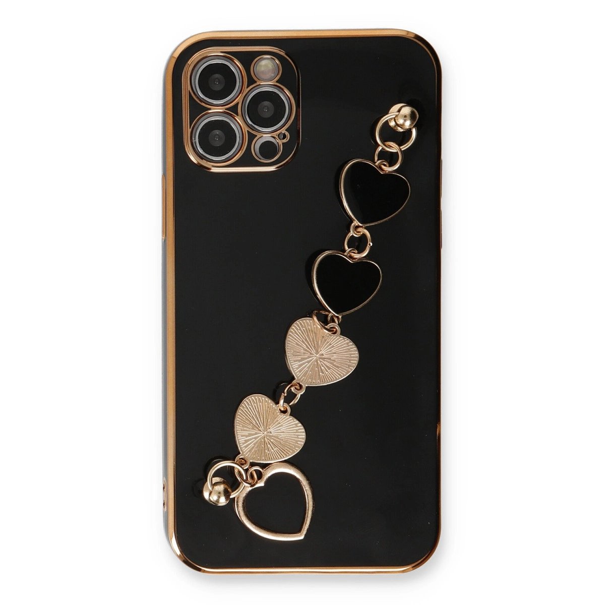 İphone 12 Pro Max Kılıf Esila Silikon - Siyah İphone 12 Pro Max Kılıf Esila Silikon - Siyah