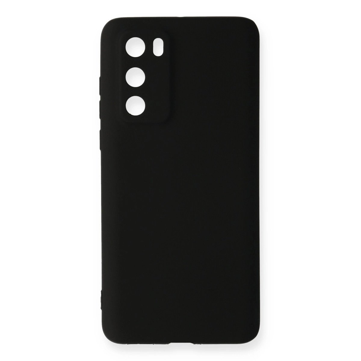Huawei P40 Kılıf First Silikon - Siyah Huawei P40 Kılıf First Silikon - Siyah