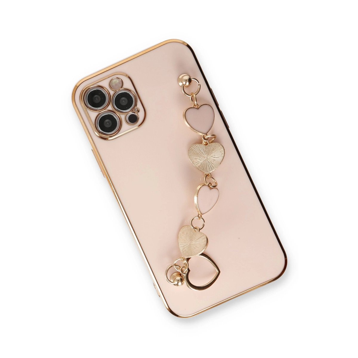 İphone 12 Pro Max Kılıf Esila Silikon - Pudra İphone 12 Pro Max Kılıf Esila Silikon - Pudra