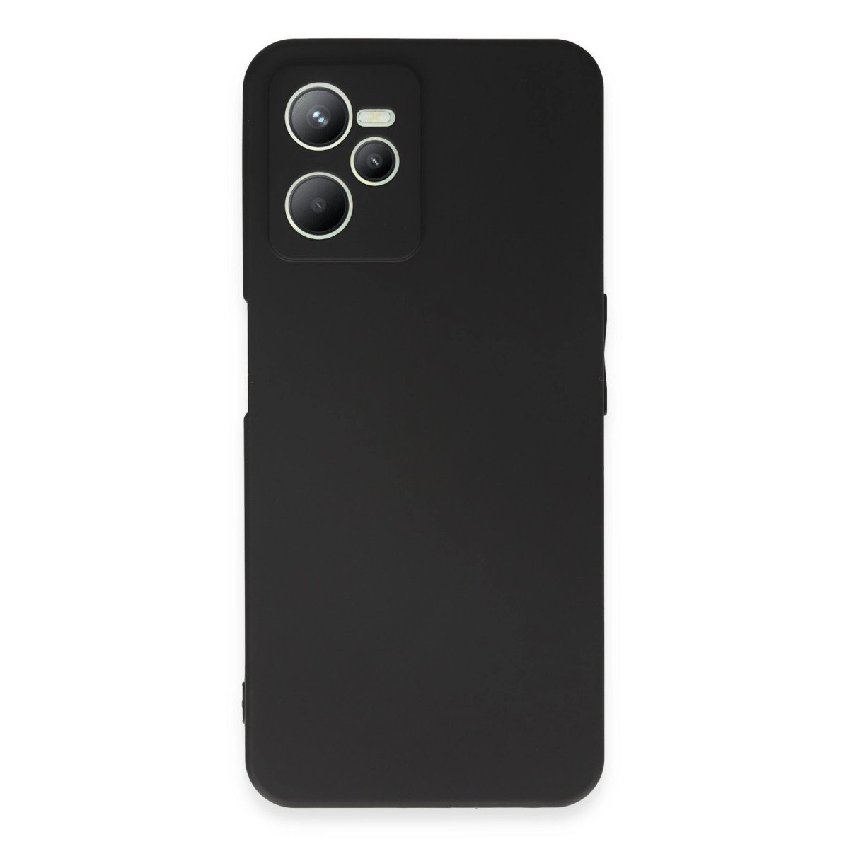 Realme C35 Kılıf First Silikon - Siyah Realme C35 Kılıf First Silikon - Siyah
