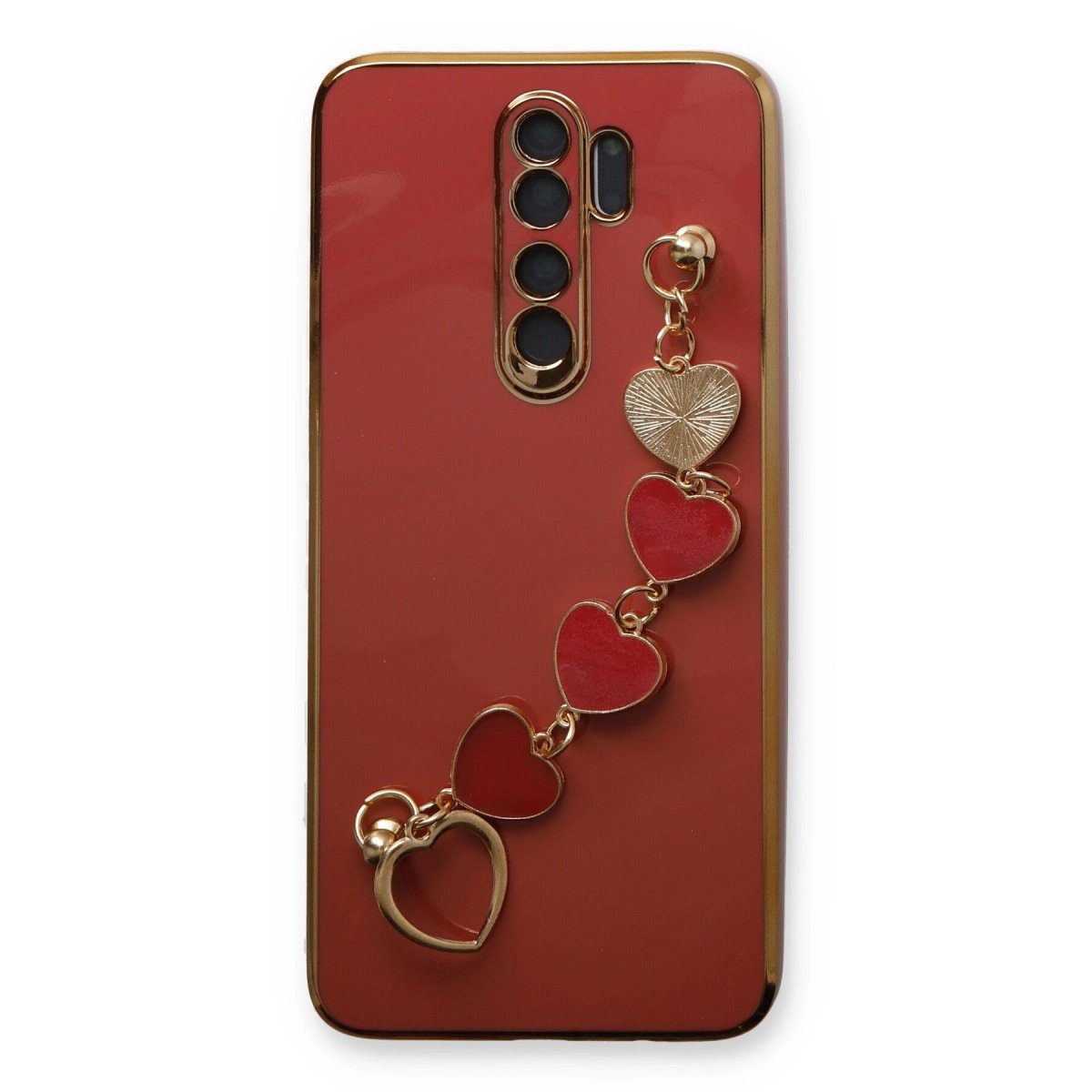 Xiaomi Redmi Note 8 Pro Kılıf Esila Silikon - Kırmızı