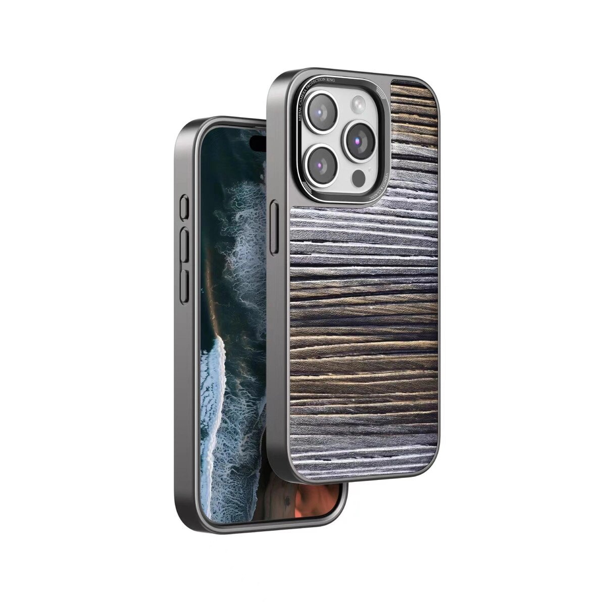 Venco İphone 14 Pro Max Wave Kapak - Sarı Venco İphone 14 Pro Max Wave Kapak - Sarı