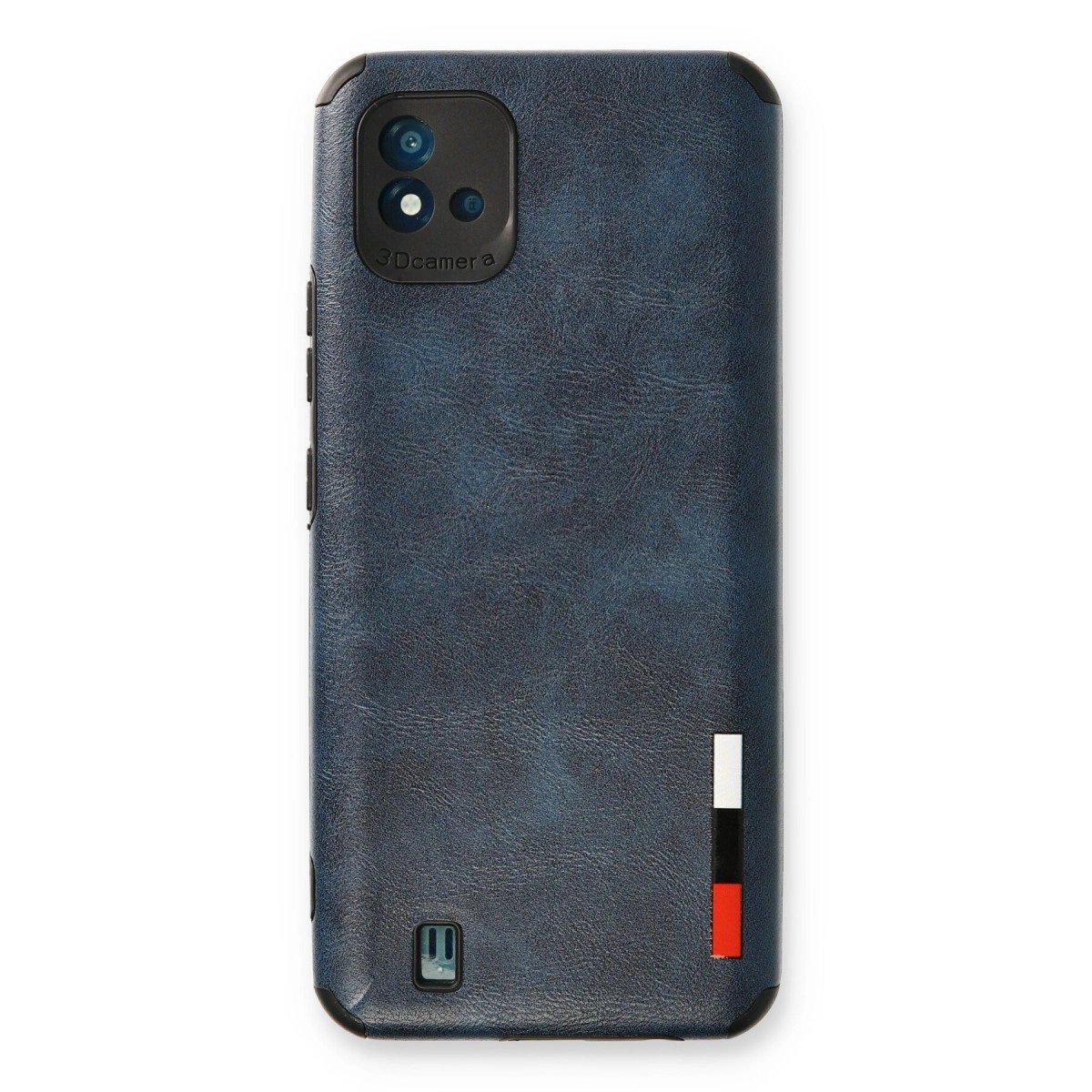 Realme C11 2021 Kılıf Loop Deri Silikon - Lacivert Realme C11 2021 Kılıf Loop Deri Silikon - Lacivert