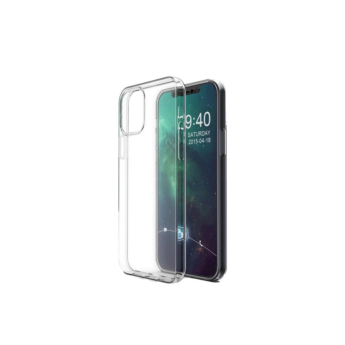 İphone 12 Kılıf Lüx Şeffaf Silikon İphone 12 Kılıf Lüx Şeffaf Silikon