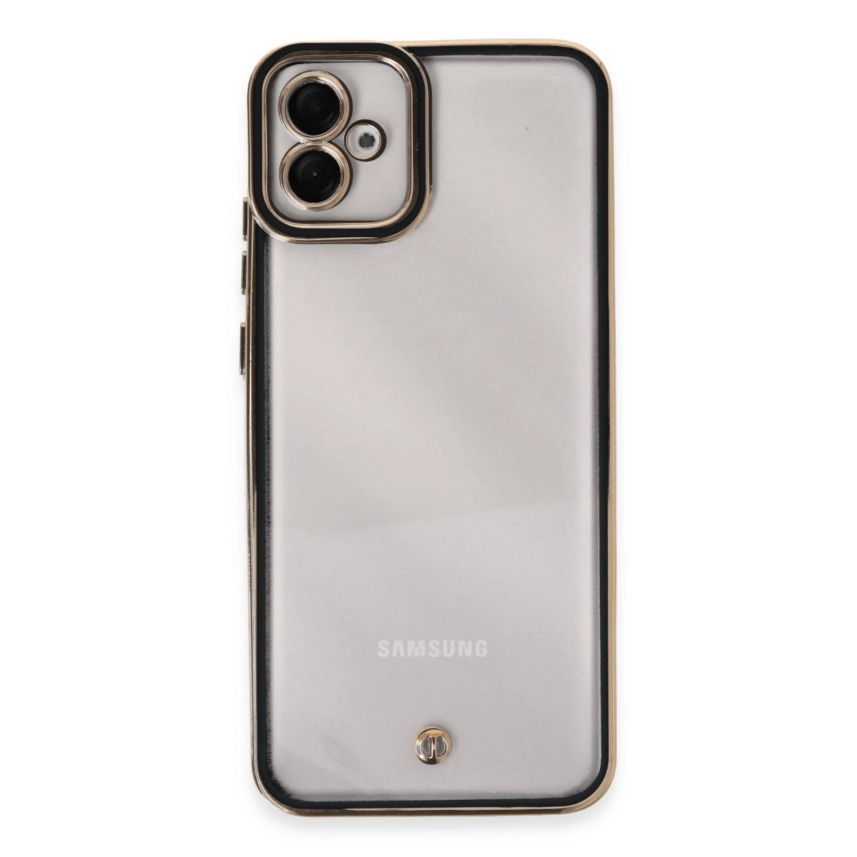 Samsung Galaxy A04e Kılıf Liva Lens Silikon - Siyah Samsung Galaxy A04e Kılıf Liva Lens Silikon - Siyah