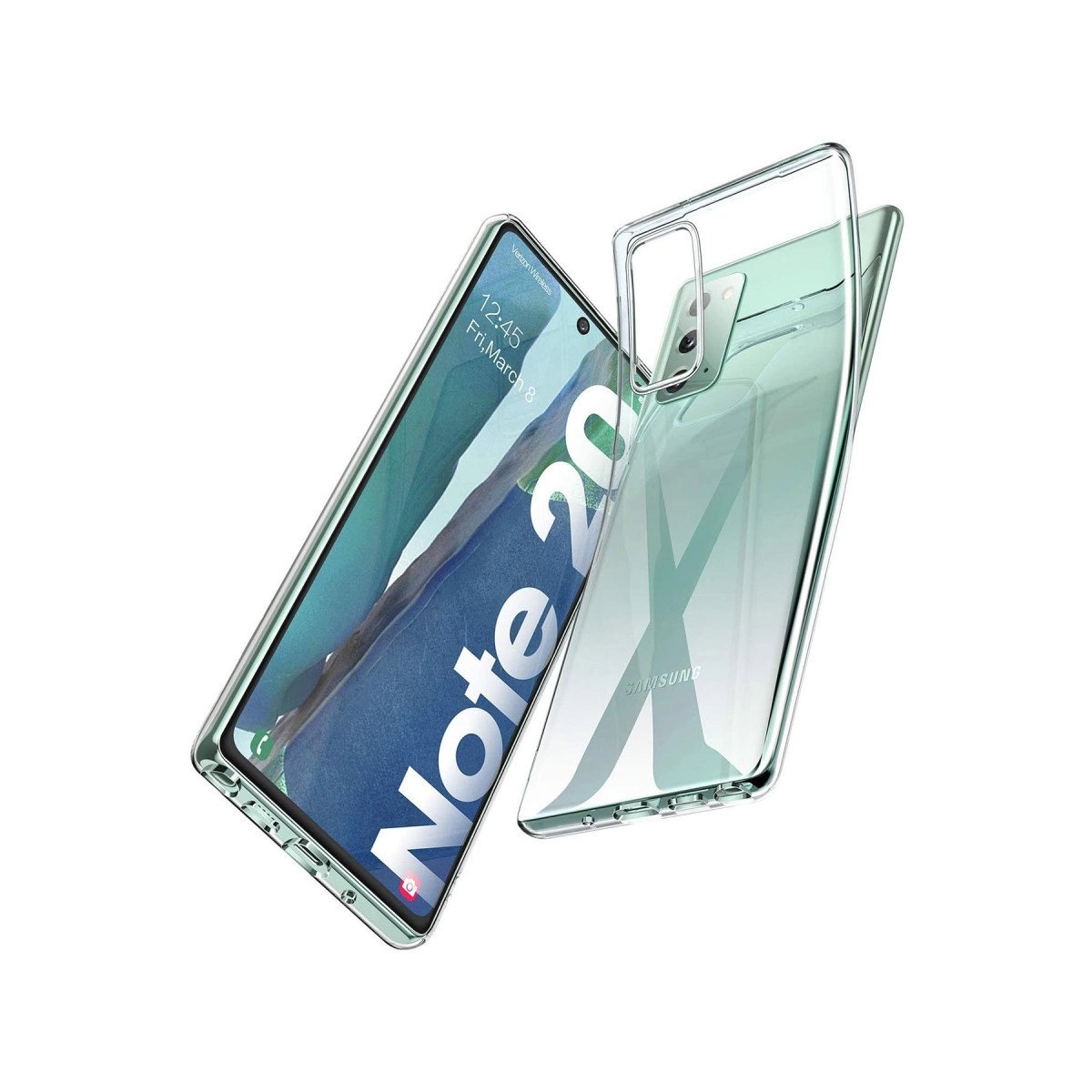 Samsung Galaxy Note 20 Kılıf Lüx Şeffaf Silikon Samsung Galaxy Note 20 Kılıf Lüx Şeffaf Silikon