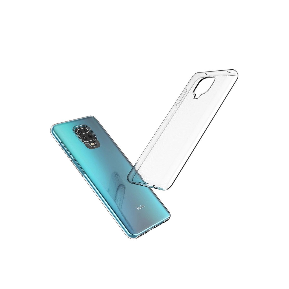 Xiaomi Redmi Note 9 Pro Kılıf Lüx Şeffaf Silikon - Şeffaf Xiaomi Redmi Note 9 Pro Kılıf Lüx Şeffaf Silikon - Şeffaf